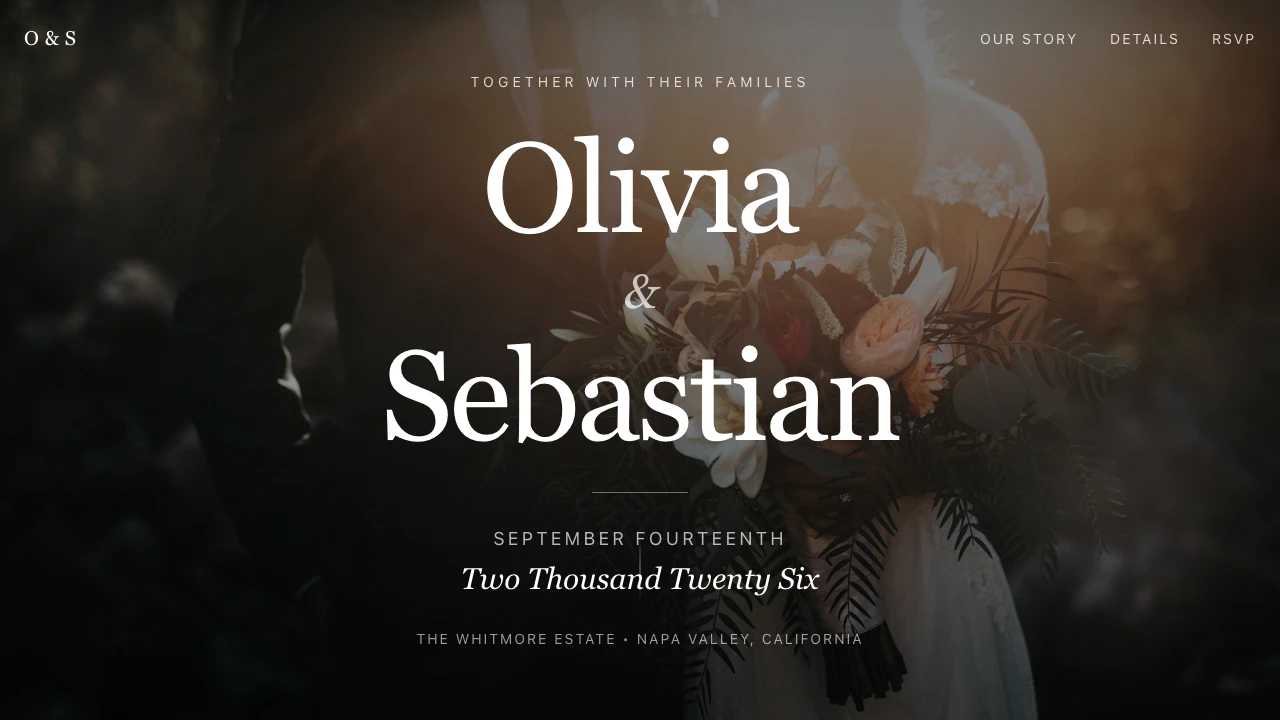 Loading preview of Editorial Dawn Wedding